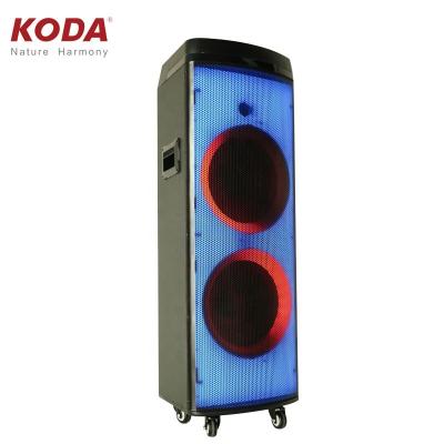 China New radio 2020 hotsales BT DJ party speaker with LED battery operated flash lights for sale