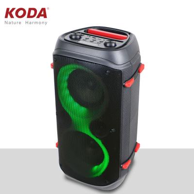 China 2021 hot audio phone function high power sound box trend battery powerd trolley speaker with BT for sale