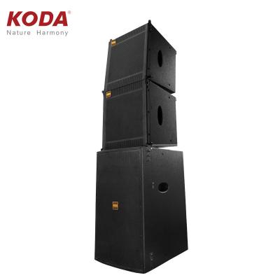 China Plywood Mini Line Array Active High Power Audio Cheap Stage Speaker for sale