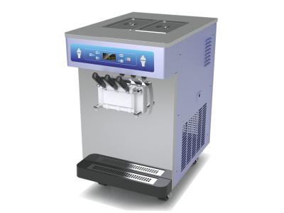 China Big Compressor Automatic Ice Cream Machine , Gravity Feed Standby for sale