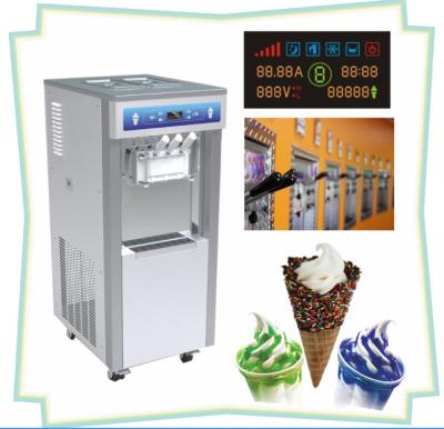 China Auto Return Handle Automatic Ice Cream Machine , Cone Counting Display for sale