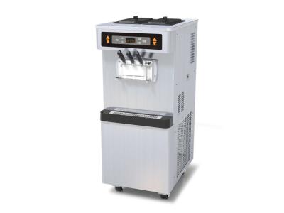 China 3 Phase Full Stainless Steel Frozen Yogurt Equipment, 3 Flavors Soft Serve Automatic Ice Cream Machine for sale