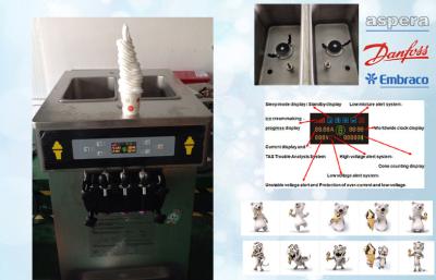 China Floor Standing Automatic Ice Cream Making Machine , Energy Saving for sale