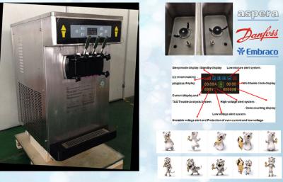 China Mini Automatic Ice Cream Machine , Easily Operation Auto Cleanning for sale