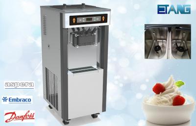 China High Efficiency Frozen Ice Cream Machine , Control System Through-wall Design for sale