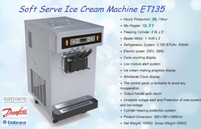 China Self Service Soft Serve Machine Taylor 2.4 Kw With LED Display for sale