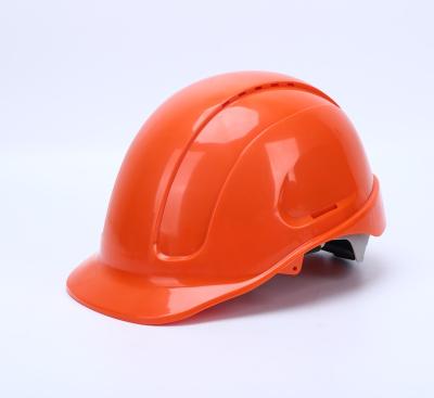 China Construction Works Grade Safety Helmet Premium 6points Strap Suspension Vent Holes Design Hard Hat for sale