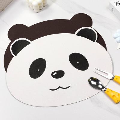 China Panda Pattern Placemats Adorable Durable 10.6x14.5