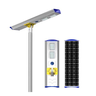 China ROUTE Solar Panel MPPT Controller Outdoor 60W Solar Power Charging Street Light with Built-in CCTV Camera TUV BV for sale