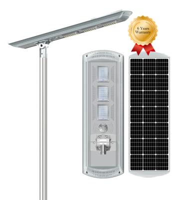 China City /village/ park/road 6 years government warranty 150 watt outdoor solar street light project 20W 30W 40W 60W 80W 100W 120W ip67 for sale