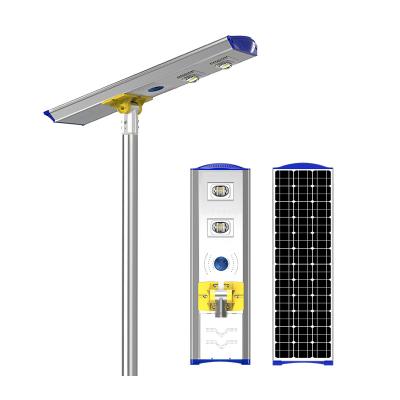 China Suntisolar IP66 Park /Village/City/Road All In One Solar LED Street Light 80W Integrated Road Light for sale