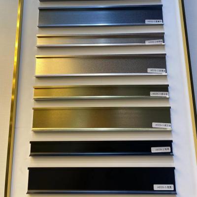 China 2.5 Meters Decorative Line Aluminum Skirting for Cornice Skirting Decoration for sale