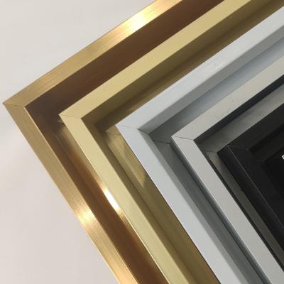 China Surface Oxidation Aluminum Profile for Aluminium Mirror and Photo Picture Frame for sale