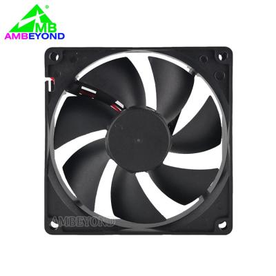 China Exhaust dc 9025 90mm axial flow 92x92x25mm ventilation 12v 24v 92mm than 9225 plastic axial fan blades exhaust fan for sale