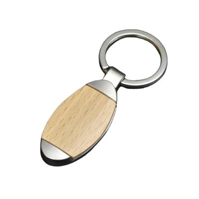 China Environmental Friendly Fashion Key Chain Wood Key Chain Custom Design Laser Engraved Wood Printed Logo Wood Keychain Name Key Chain Indicator Blank for sale