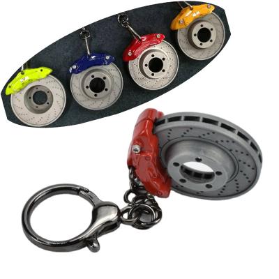 China SAHE t-006-n Disc Brake Disc Brake Car Lover Gift Manufacturer Factory Logo Company Custom Promotional Kick Auto Key Chain for sale