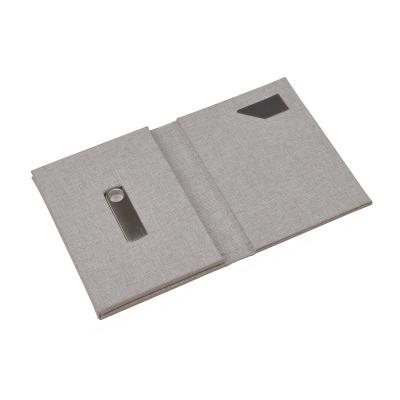 China Viable Cloth Name Card Holder USB Canvas Snap & Drive Case for sale