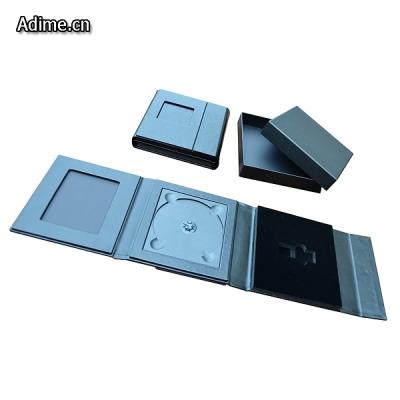 China Ribbon Closure Wedding Leather CD DVD USB Box Case Album for sale