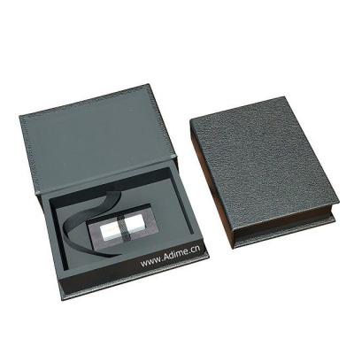 China Leather Wedding 4x6 Photo Storage Gift Box Sustainable With USB Box for sale