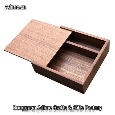 China Viable Wedding Wooden USB Photographer Photo Gift Packaging Boxes for sale