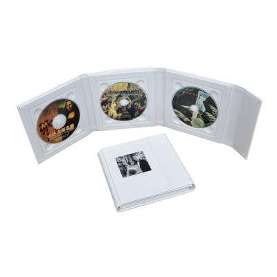 China Magnet Closure Leather CD DVD Case for sale