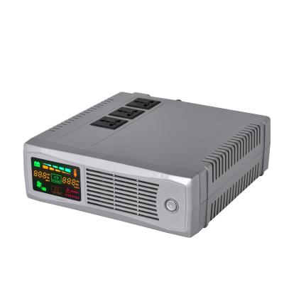 China 1200va 720w power bank solar inverter for home appliances 288*272*90mm for sale