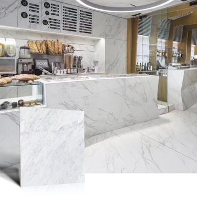 China Modern Natural Stone Carrara Vento Carrara White Marble White Marble Tiles for sale