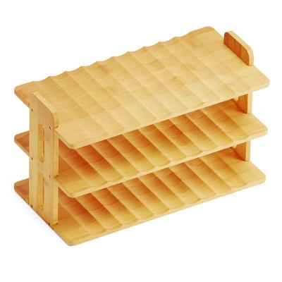 China Kitchen Multiple Tiers Shelf Stored Bamboo Soft Drink Water Bottle Thermo Rack for sale