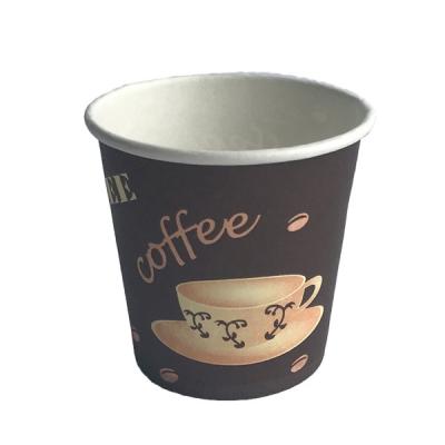 China Mini Recycled Materials 4oz Disposable Paper Cups Price In Anqing for sale