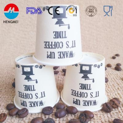 China Recycled Materials SGS Approved Printed Paper Coffee Cup for sale