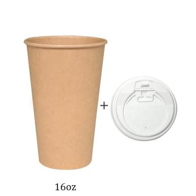 China Disposable Eco-friendly Biodegradable Paper Cup For Hot And Cold Drink for sale