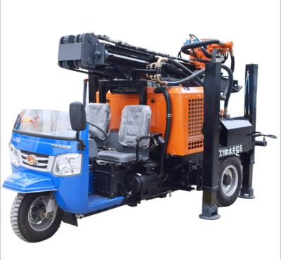 China BDM-200TT Water Well Model Tricycle Mounted DTH Water Well Drilling Rig for sale