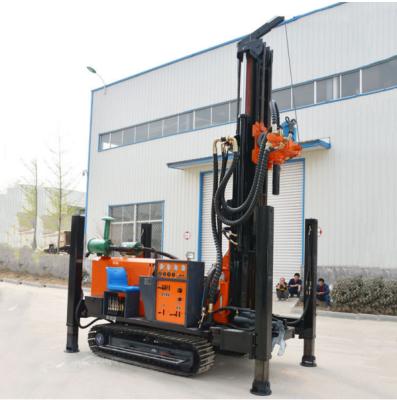 China BDM-200T Water Well Model DTH Rail Mounted Drilling Rig for sale