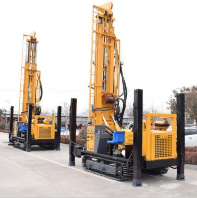 China BDM-200T Water Well Model DTH Rail Mounted Drilling Rig for sale