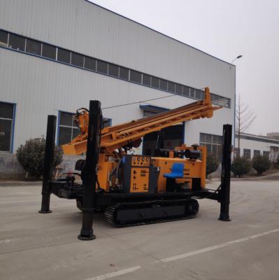 China BDM-400T Water Well Model DTH Rail Mounted Drilling Rig for sale