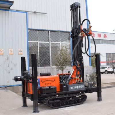 China FYX-180 Water Well Model DTH Rail Mounted Drilling Rig for sale