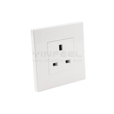 China Type 86 no. Wall Mounted British Socket Style Commercial/Industrial/Hospital IF-W86-BSS-45 for sale