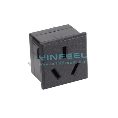 China Commercial/Industrial/Hospital 16 Amp 3-Pin Module Plug No. chinese model IF-CN39-16A for sale