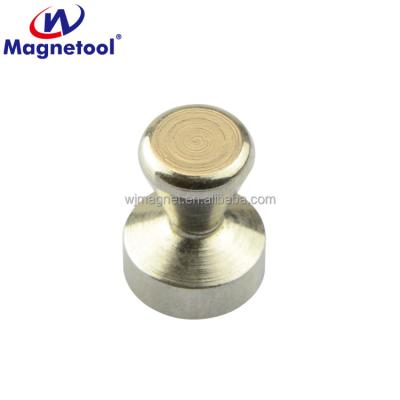 Chine Industrial Magnet Neodymium Metal Keel Magnet Push Pin Magnet For Whiteboard Fridge à vendre