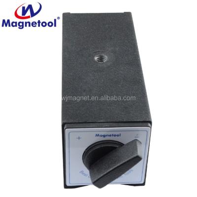 China Industrial Magnet 120kg Strong Permanent Magnetic Base Rack With On/Off Switch for sale