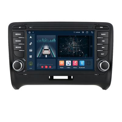 China Google Playstore Carnova 7 Inch 4+64GB Android IPS Screen Car Radio Multimedia GPS Navigation Carplay 2din DVD For Audi TT MK2 2006-2014 for sale