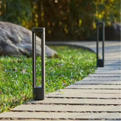 China Landscape Theme parks Hotel street Sports venues garden Black bollard has texture hotel office building shopping mall lighting outdoor led courtyard lawn light for sale