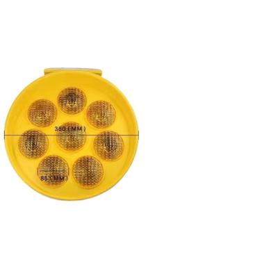 China Solar System Controller Solar red and blue flashing light/Sunflower warning light for sale