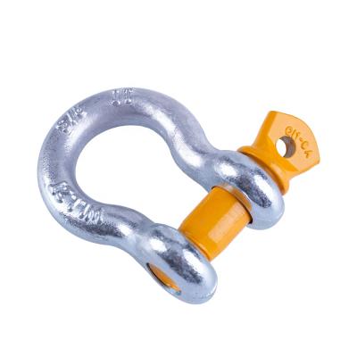 China Heavy Industry China Manufacture US Type Screw PIN Anchor Bow Shackle For Rigging Marine Hardware Bow Shackle for sale