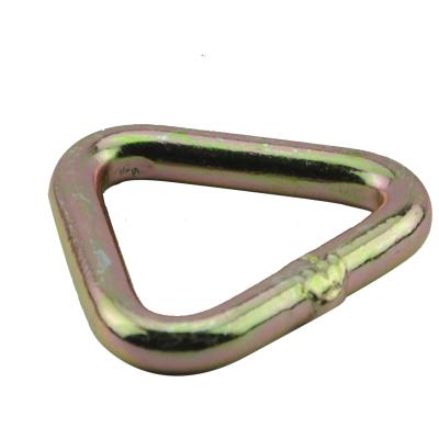 China Heavy Industry Heavy Duty Galvanized Welded Triangle Ring For Strap for sale