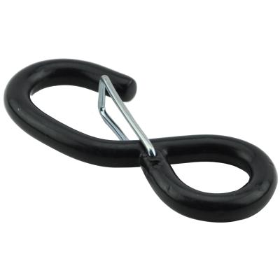 China Heavy industry black and zinc coated 1 inch S hook BS800kg with rathchet tie down lashing strap for sale