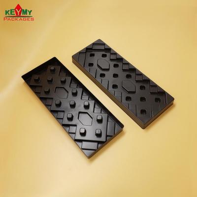 China recyclable & environmental customize black ps inserts for chocolate from Shenzhen factory for sale