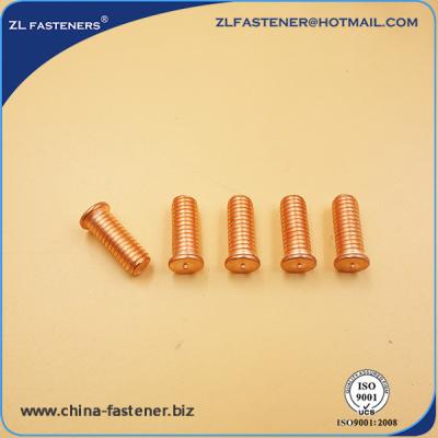 China Copper Plated Threaded Nelson Studs / Short Cycle Welding Stud OEM Acceptable for sale