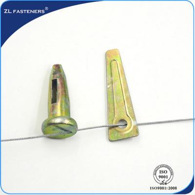 China Steel Formwork Wedge Pin With Safety Chain For Construction Accessories for sale