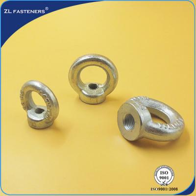 China Nueces forjadas descenso galvanizadas del ojo de los clips de cuerda de alambre para levantar muestras libres en venta